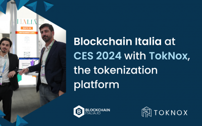 Blockchain Italia at CES 2024: Introducing TokNox, the Tokenization Platform