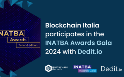 Blockchain Italia will participate in the INATBA Awards Gala 2024 with Dedit.io