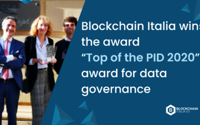 Blockchain Italia wins ‘Top of the PID 2020’ Award for data governance